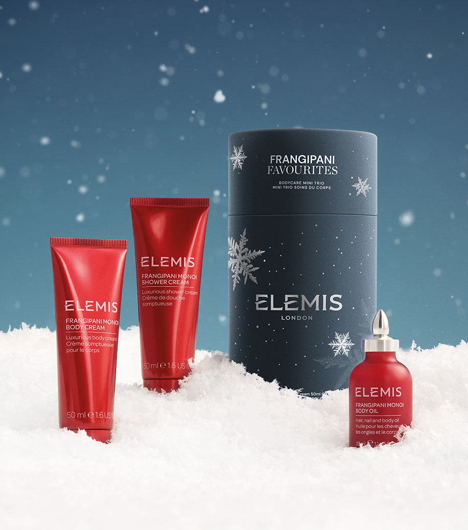 Набор-знакомство для тела «Чудеса трио Франжипани»