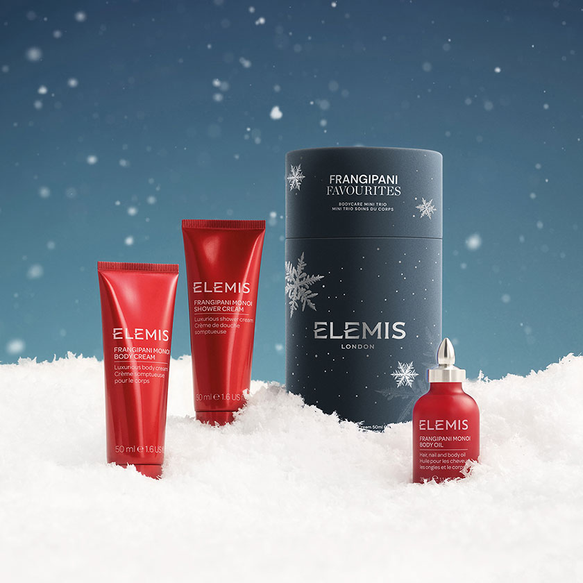 Набор-знакомство для тела «Чудеса трио Франжипани»