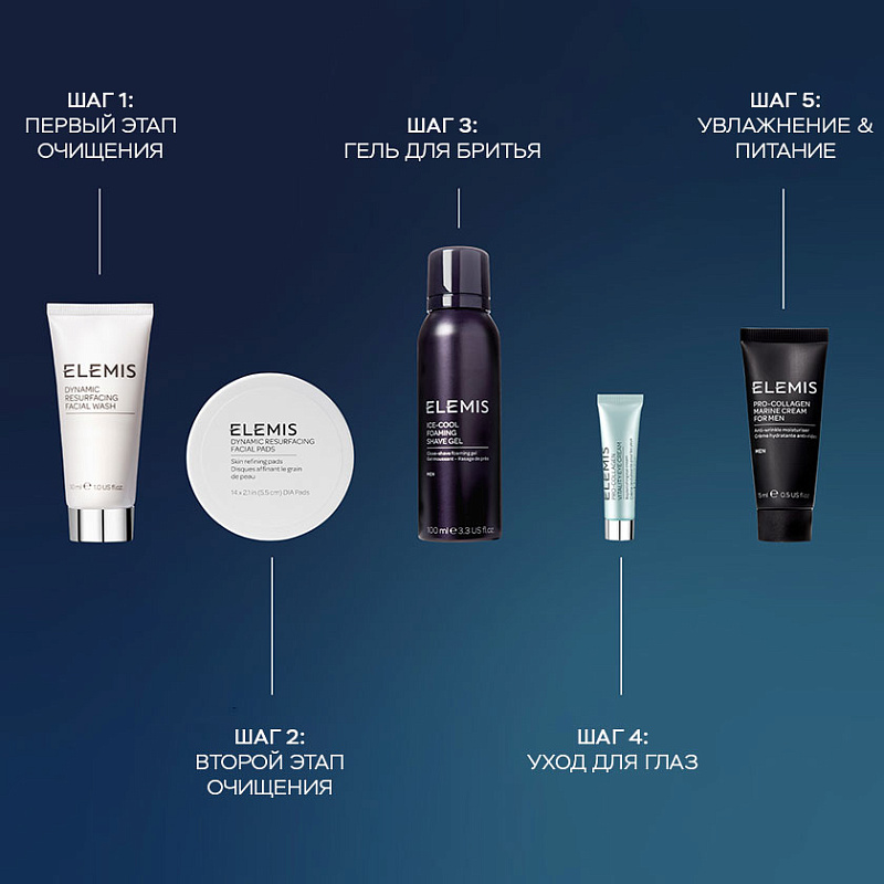 Набор-знакомство «Уход Elemis для него»