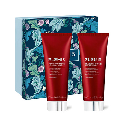 Набор для тела «Дуэт для очищения и увлажнения Франжипани»