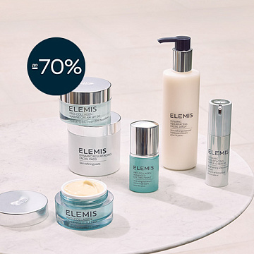 Еще больше продуктов со скидками до 70% на Распродаже Elemis!